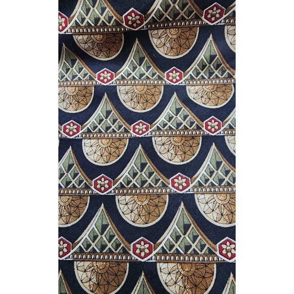 Keith Daniels Classic Apron Style 100% Silk Necktie - Picture 2 of 5